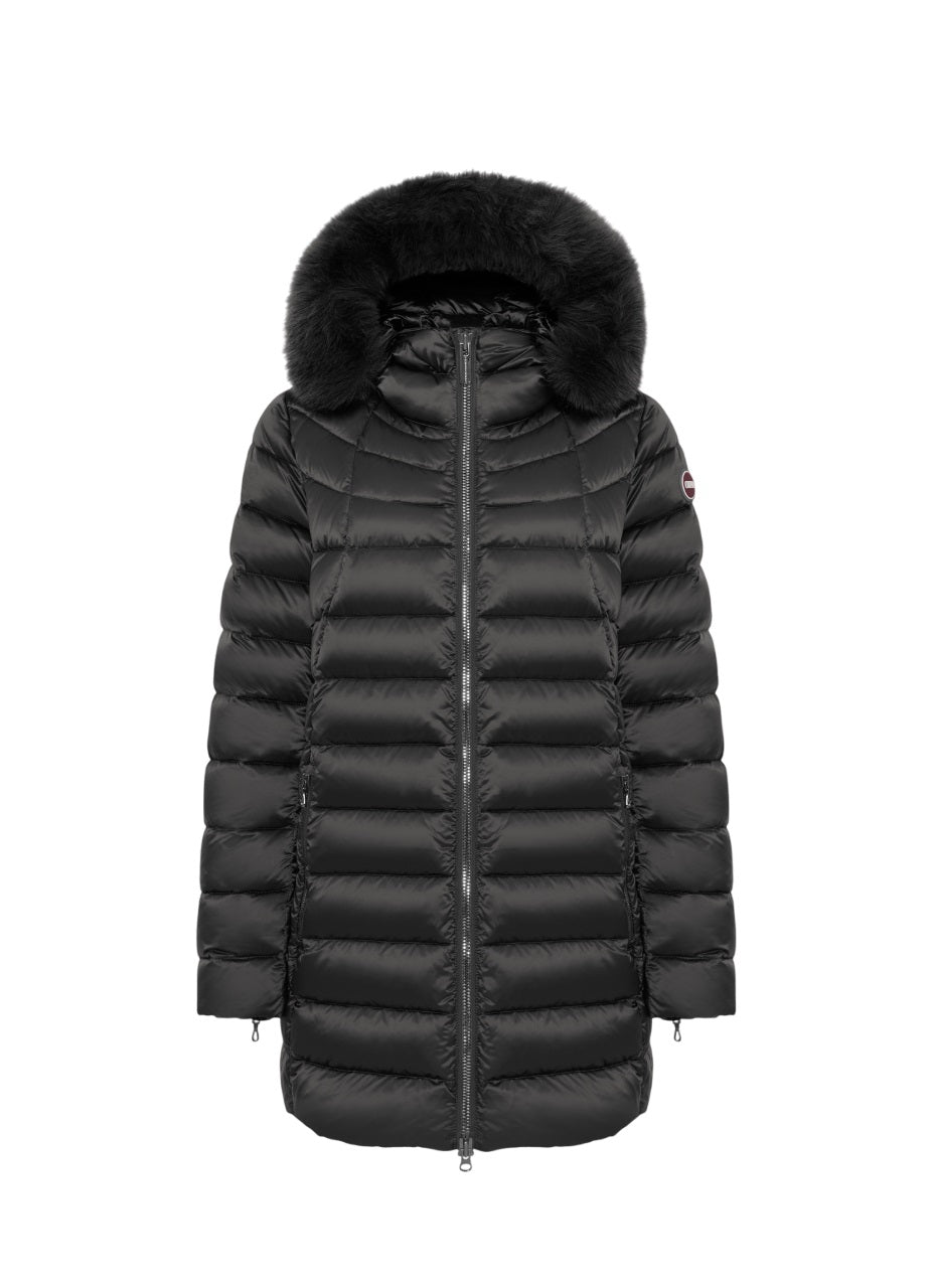 COLMAR Mid-Length Eco-Friendly Down Jacket for Women
