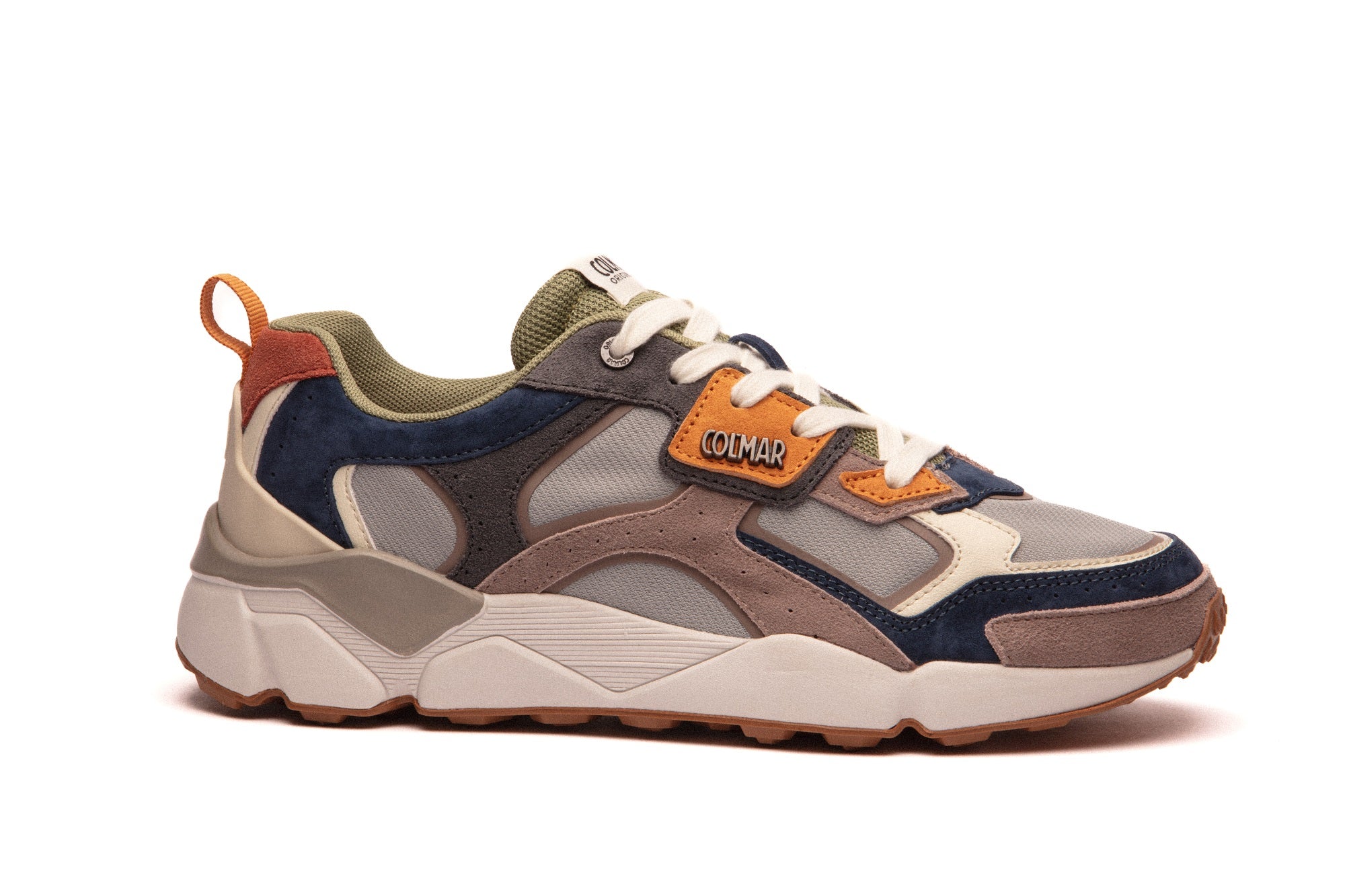 COLMAR Men's Grey Sneaker with Ergonomic Insole