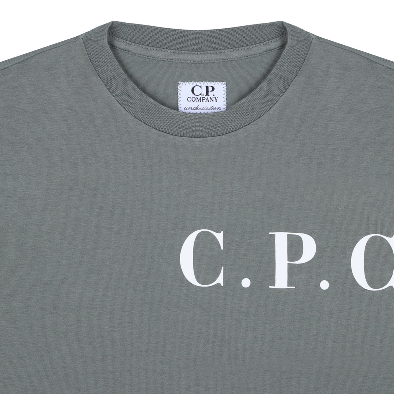 C.P.COMPANY KIDS Boys' Classic Military Cotton T-Shirt