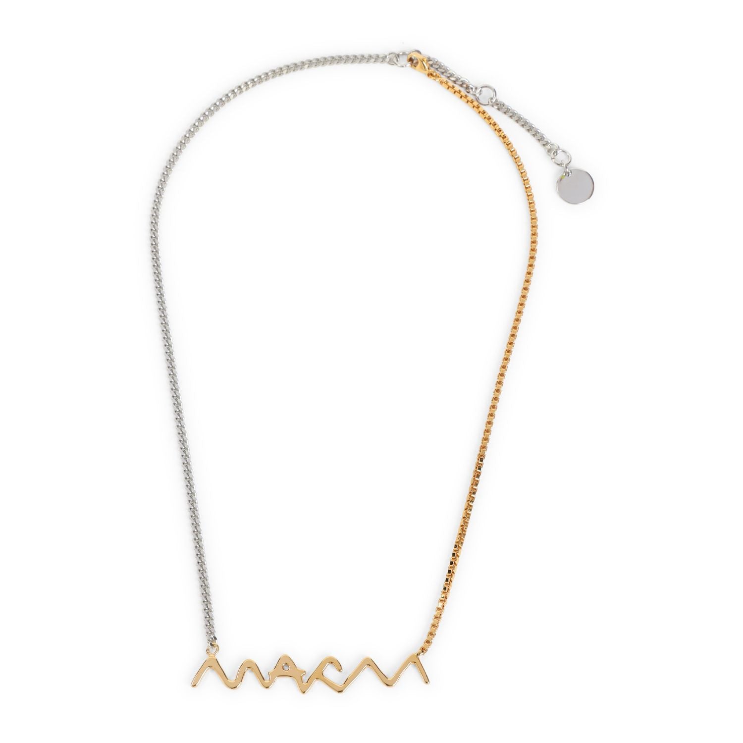 MARNI Elegant Brass Necklace