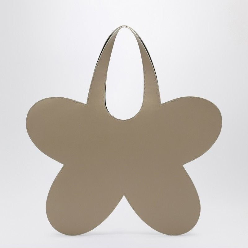 COPERNI Flower Design Leather Tote Handbag
