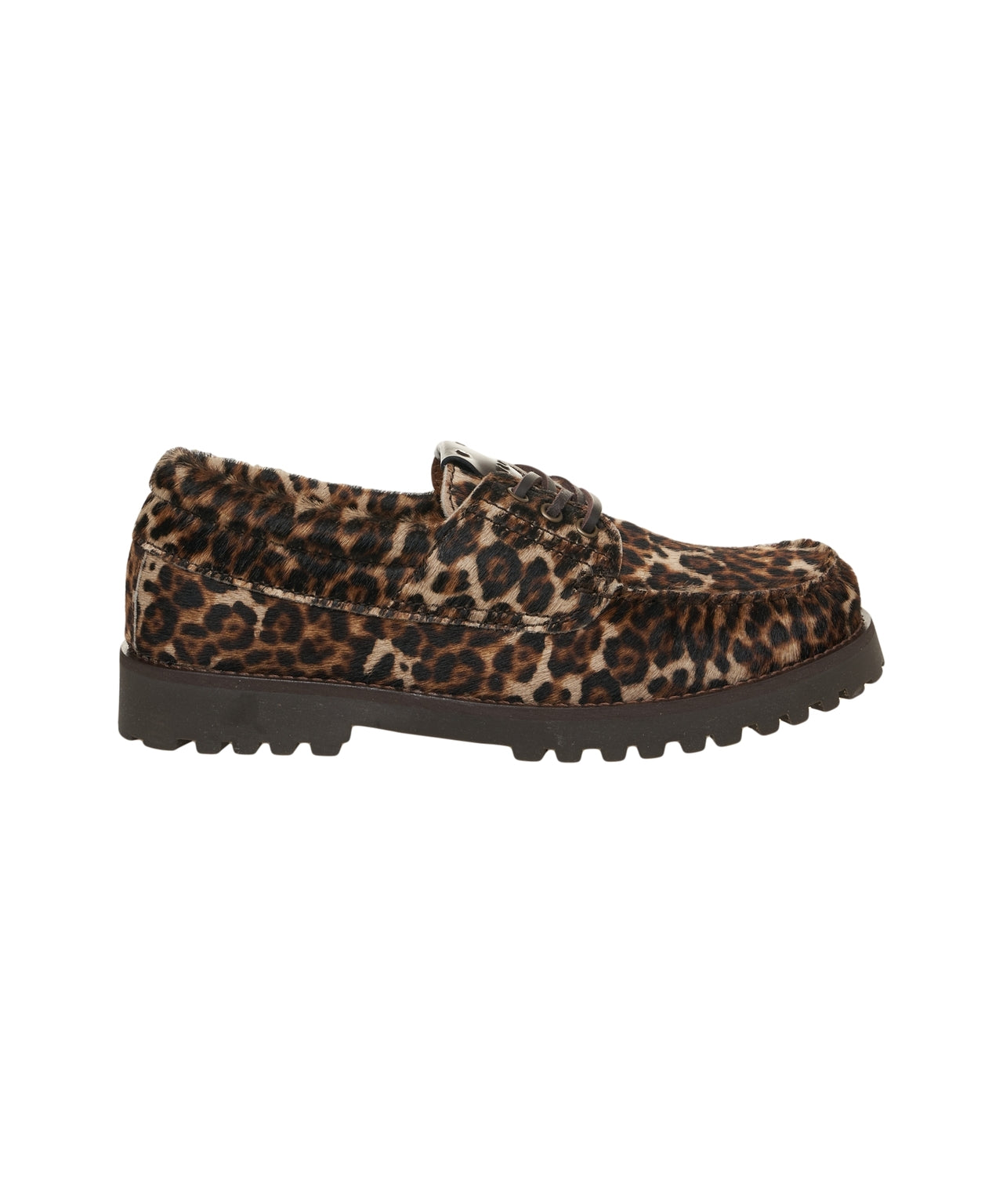 COPENAGHEN Luxurious Animal Print Loafers