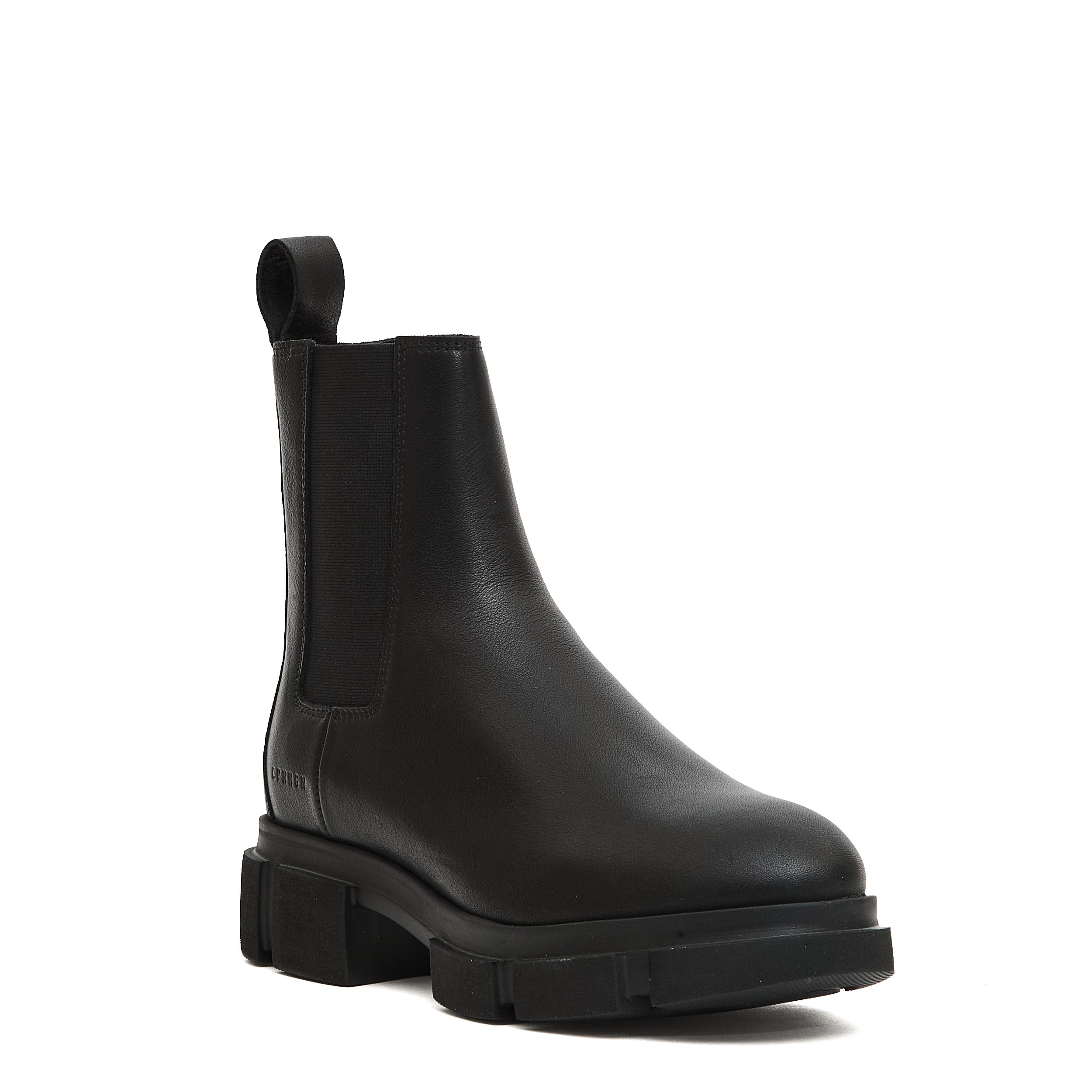 COPENHAGEN Chic Ankle Boots with Elastic Sides