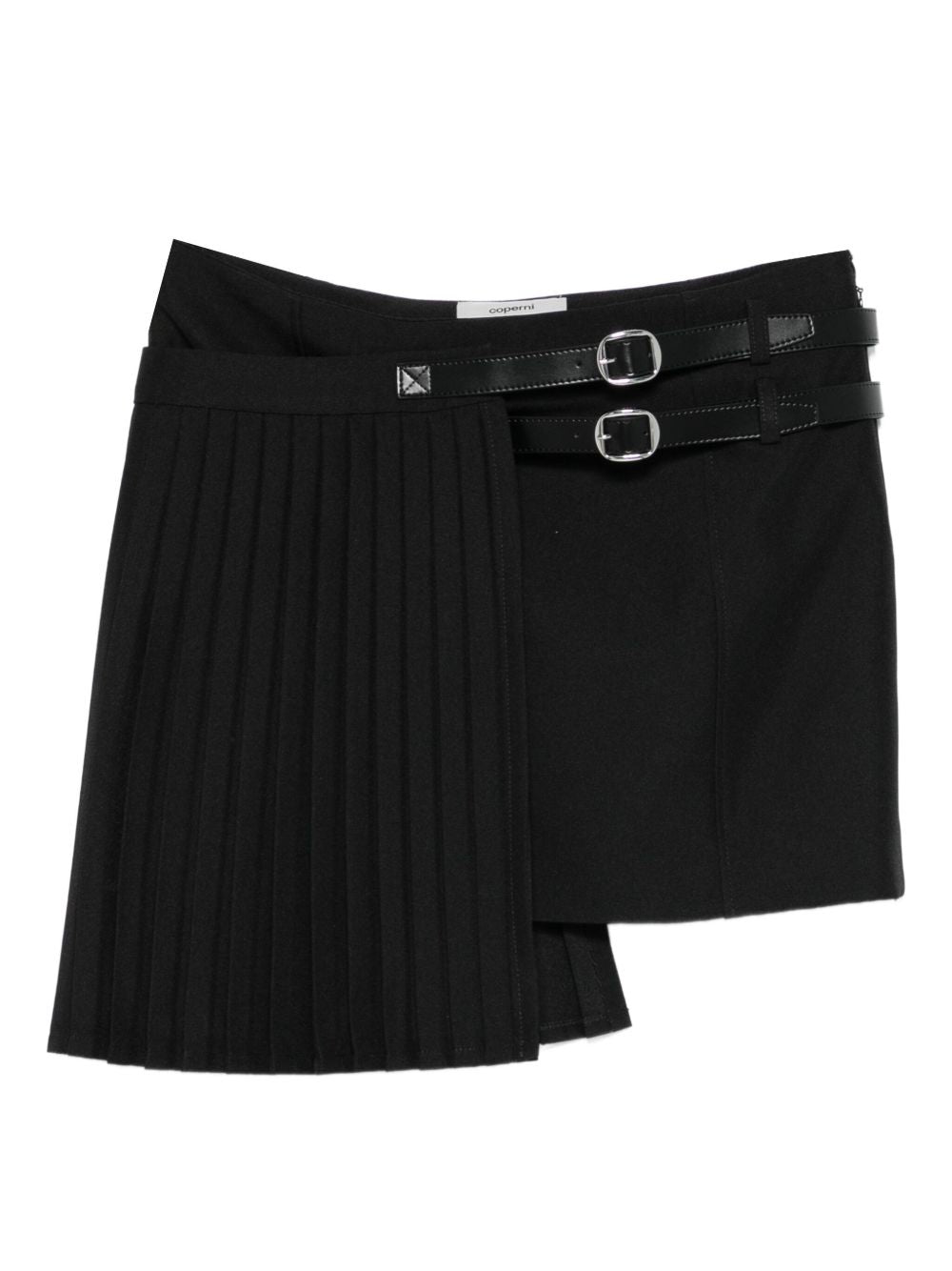 COPERNI High-Waisted Mini Skirt with Pleated Detail