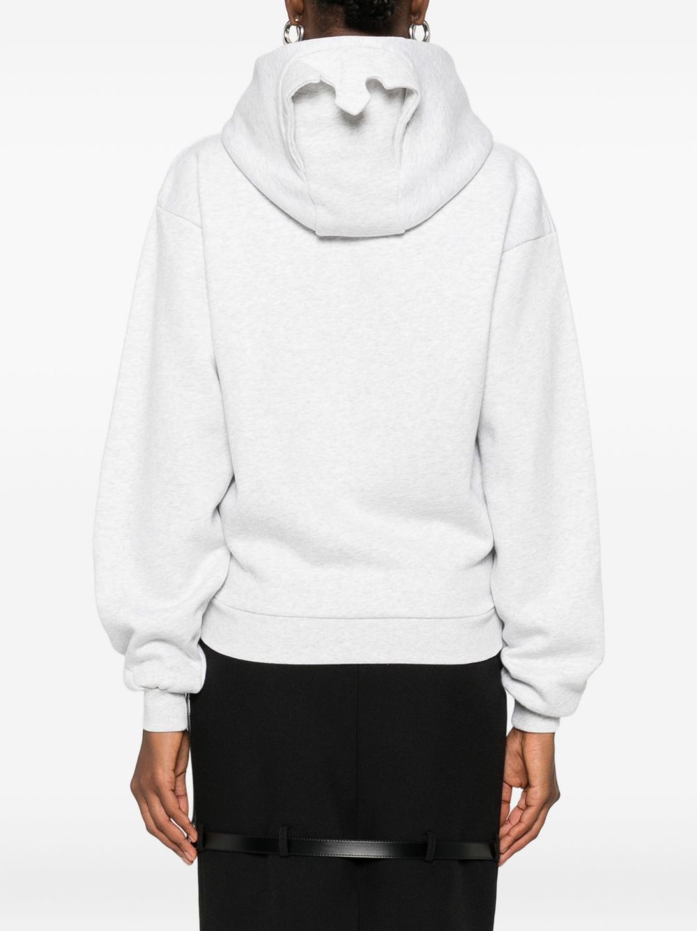 COPERNI Crown Detail Zip-Up Hoodie for Women - FW25