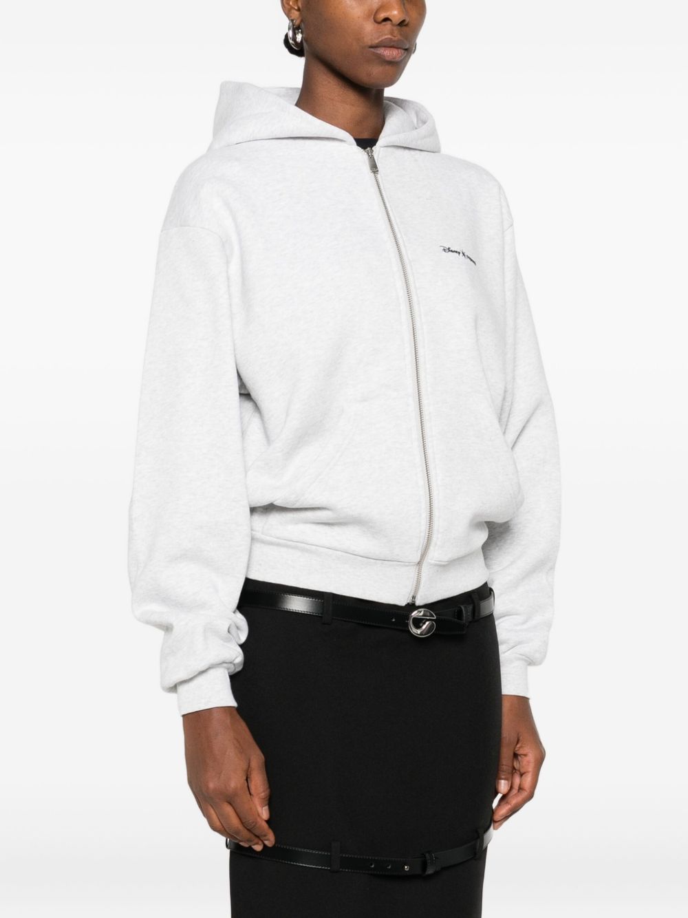 COPERNI Crown Detail Zip-Up Hoodie for Women - FW25