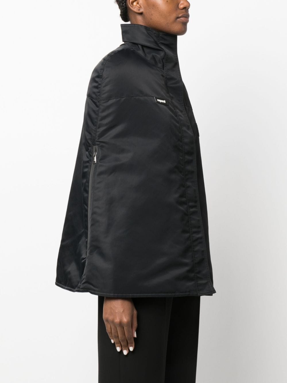 COPERNI Logo Patch Bomber Cape for Women - FW23