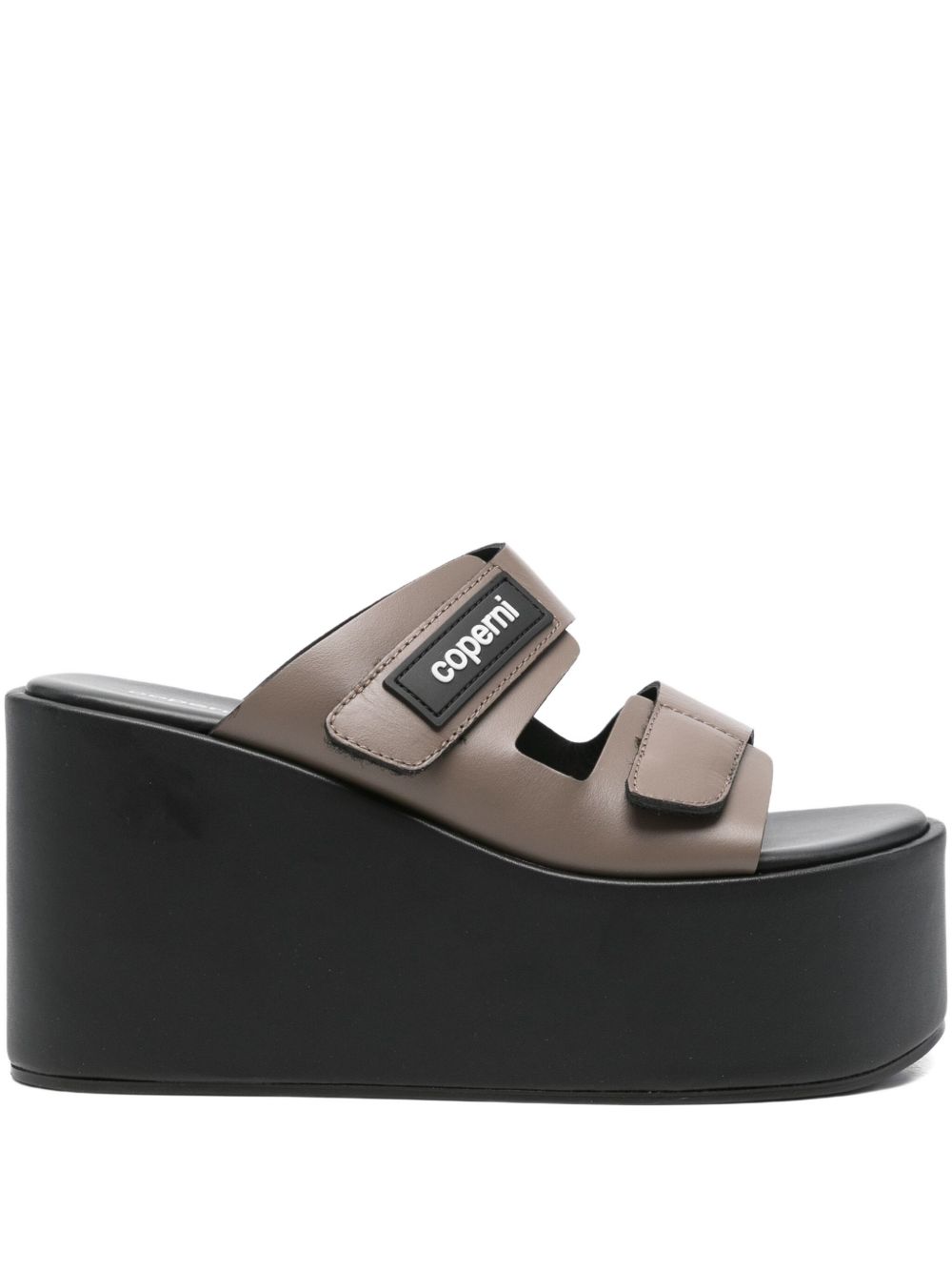 COPERNI Patch Wedge Sandal with 100MM Heel