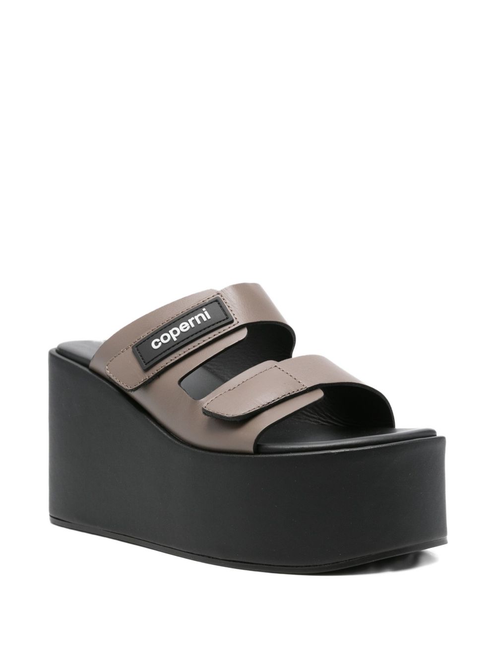 COPERNI Patch Wedge Sandal with 100MM Heel