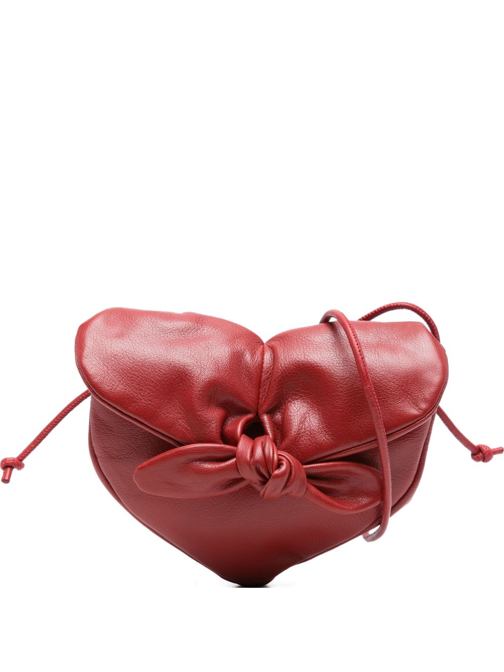 HEREU Heart-Shaped Drawstring Handbag