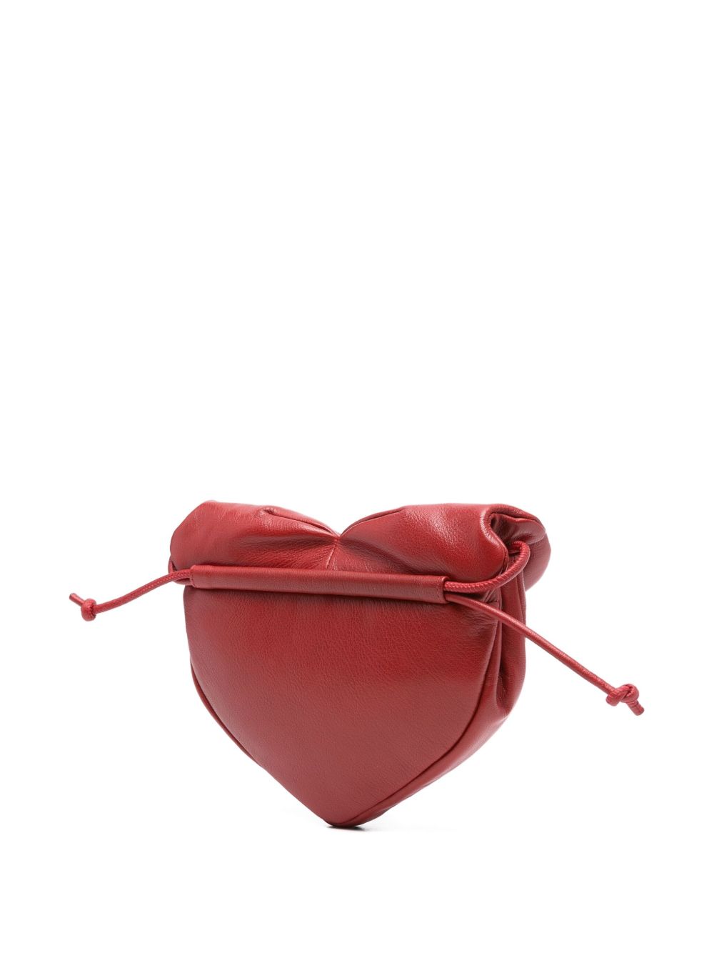HEREU Heart-Shaped Drawstring Handbag