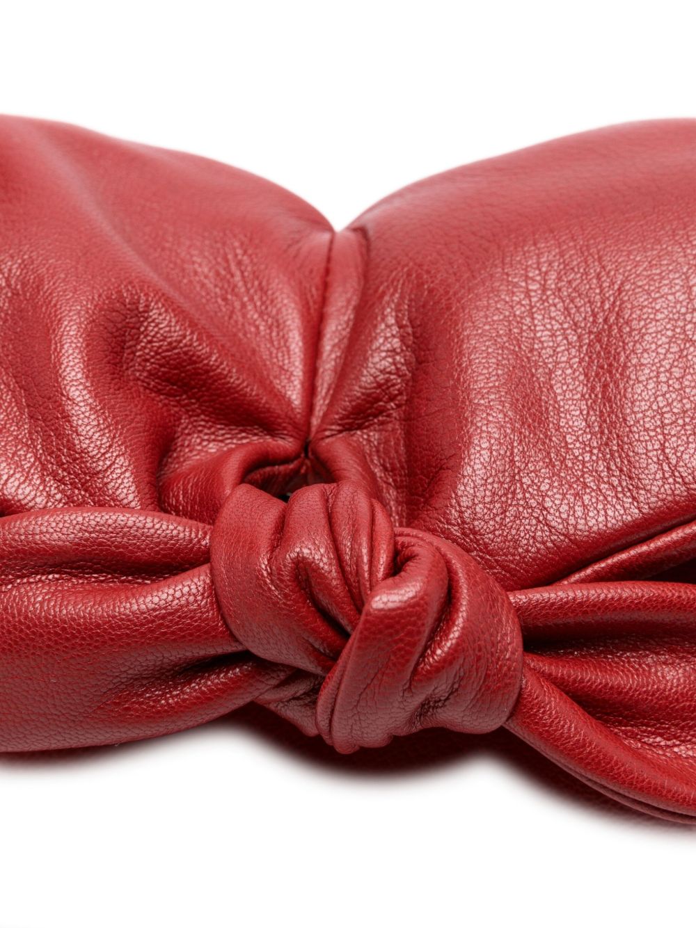 HEREU Heart-Shaped Drawstring Handbag