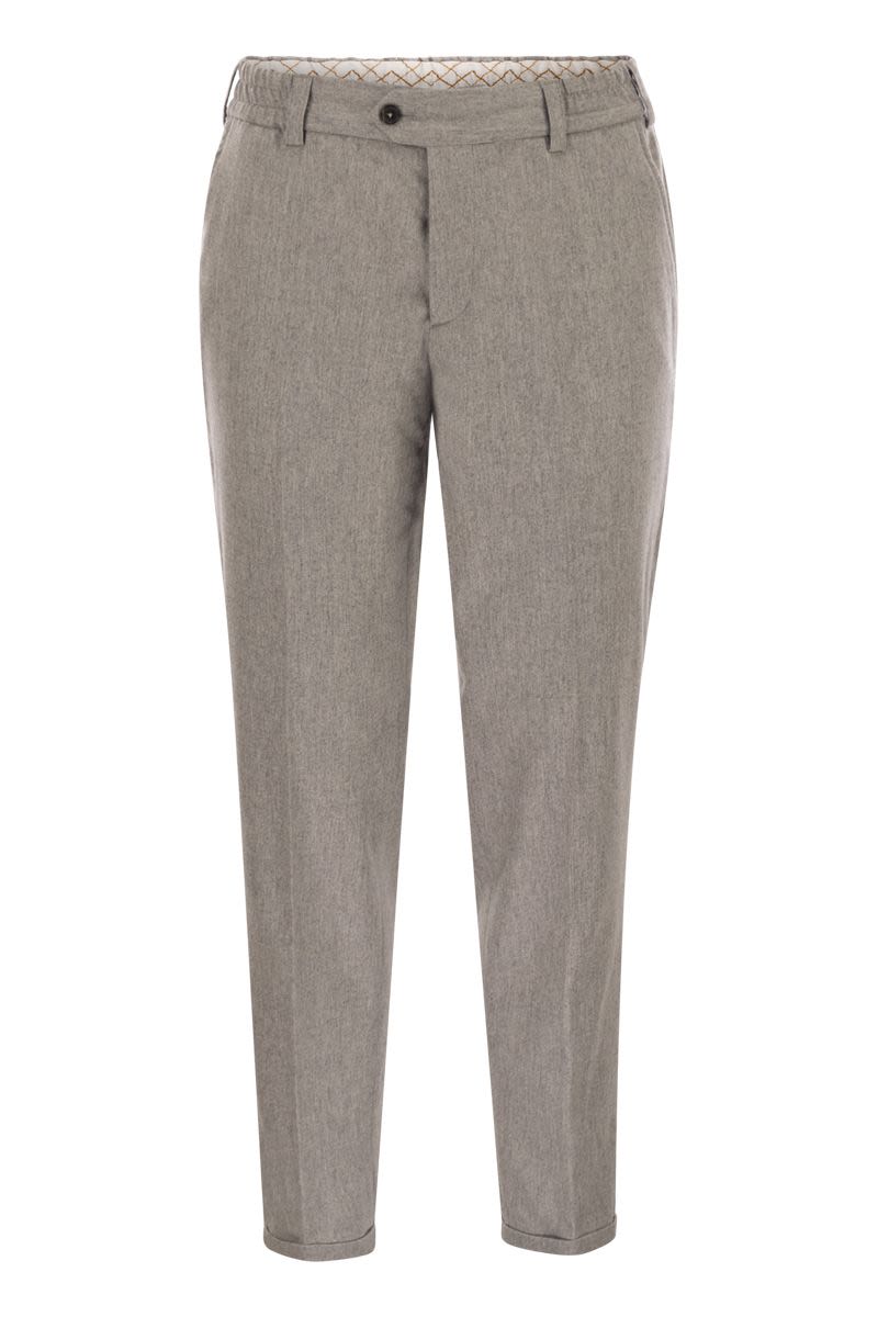 PT TORINO The Rebel - Wool and Cashmere Trousers