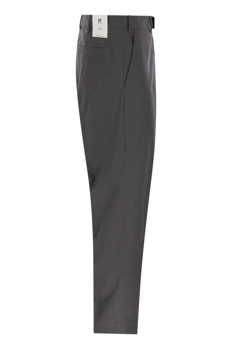 PT TORINO Rebel Virgin Wool Chino Trousers for Men