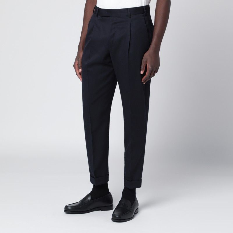 PT01 Tailored Virgin Wool Trousers for Men - FW25 Edition