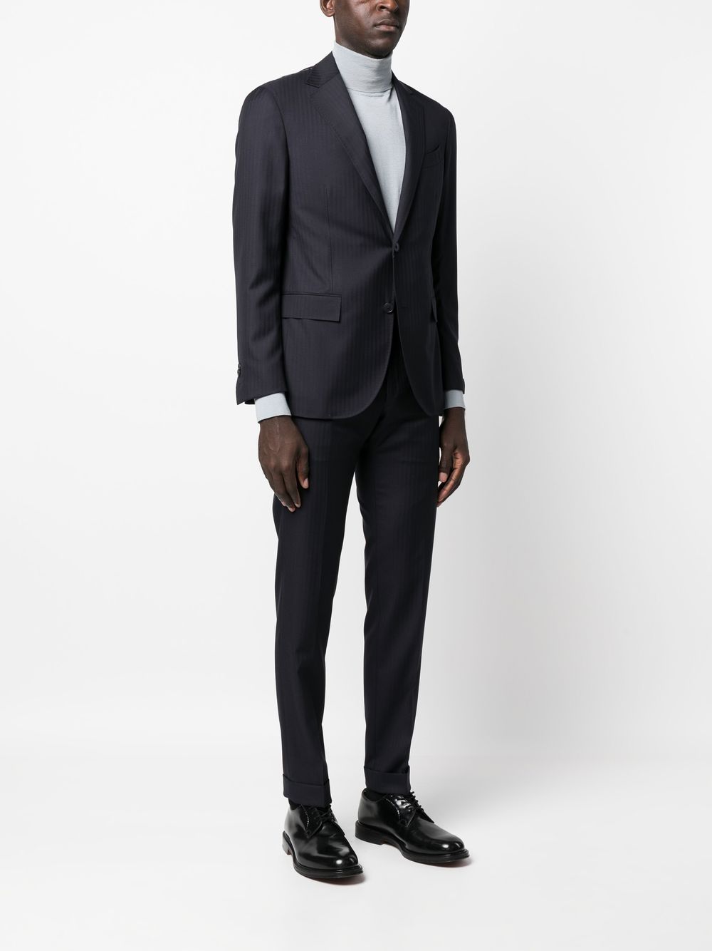 CORNELIANI Tailored Slim Fit Two-Piece Suit for Men - FW25