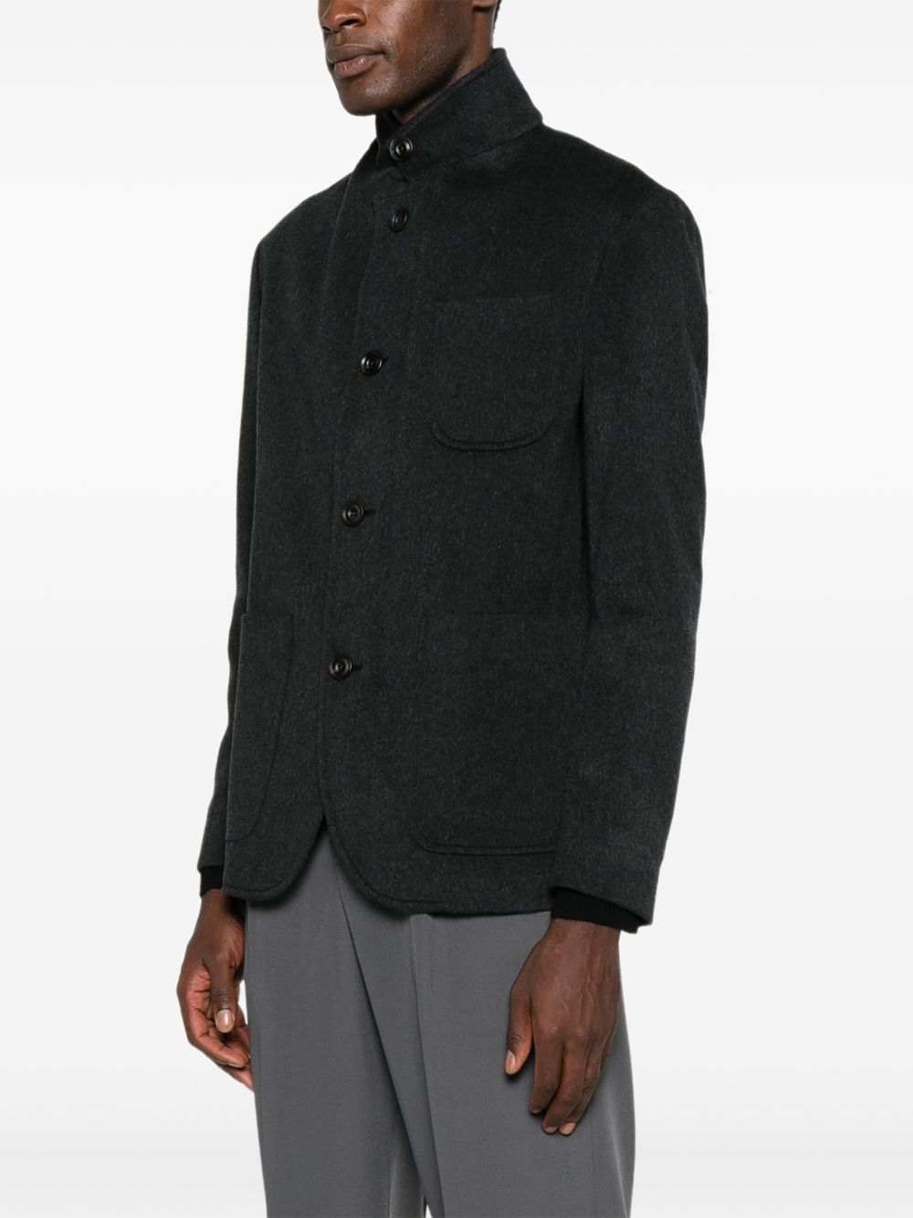 CORNELIANI Tailored Virgin Wool Jacket for Men