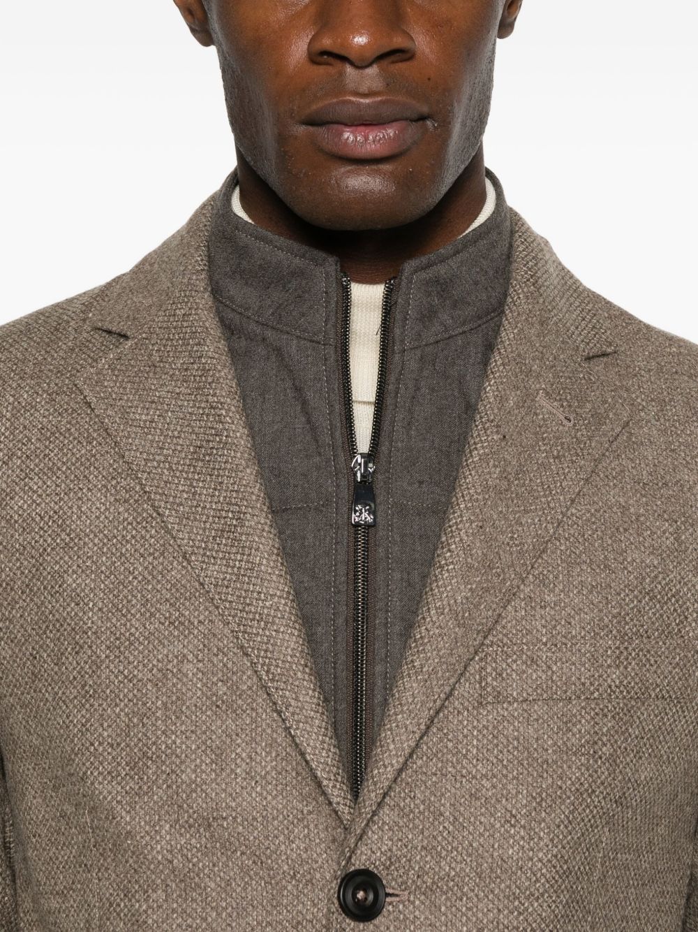 CORNELIANI Tailored Natural Jacket for Men