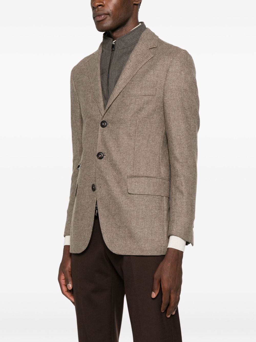 CORNELIANI Tailored Natural Jacket for Men