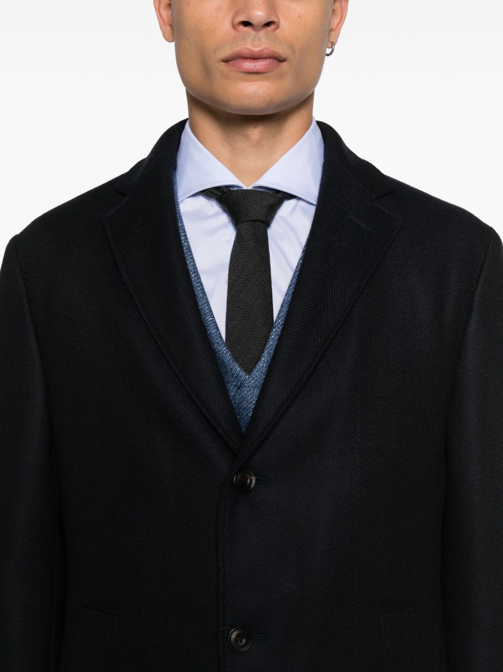 CORNELIANI Sophisticated Wool Blend Jacket for Men