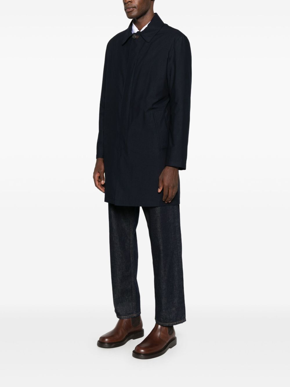 CORNELIANI Sophisticated Tailored Overcoat for Men