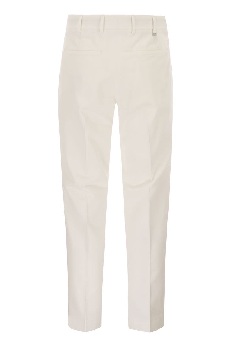 PT TORINO Rebel Fit Cotton Trousers for Men