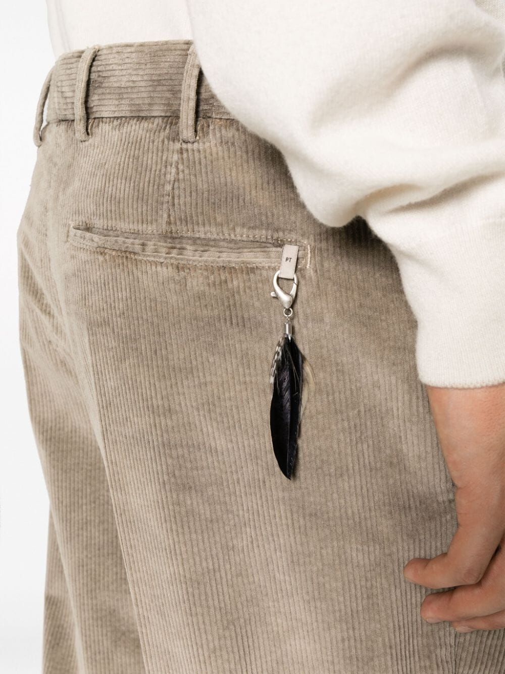 PT01 Rebel Stretch Velvet Trousers - Men’s Mini Fit