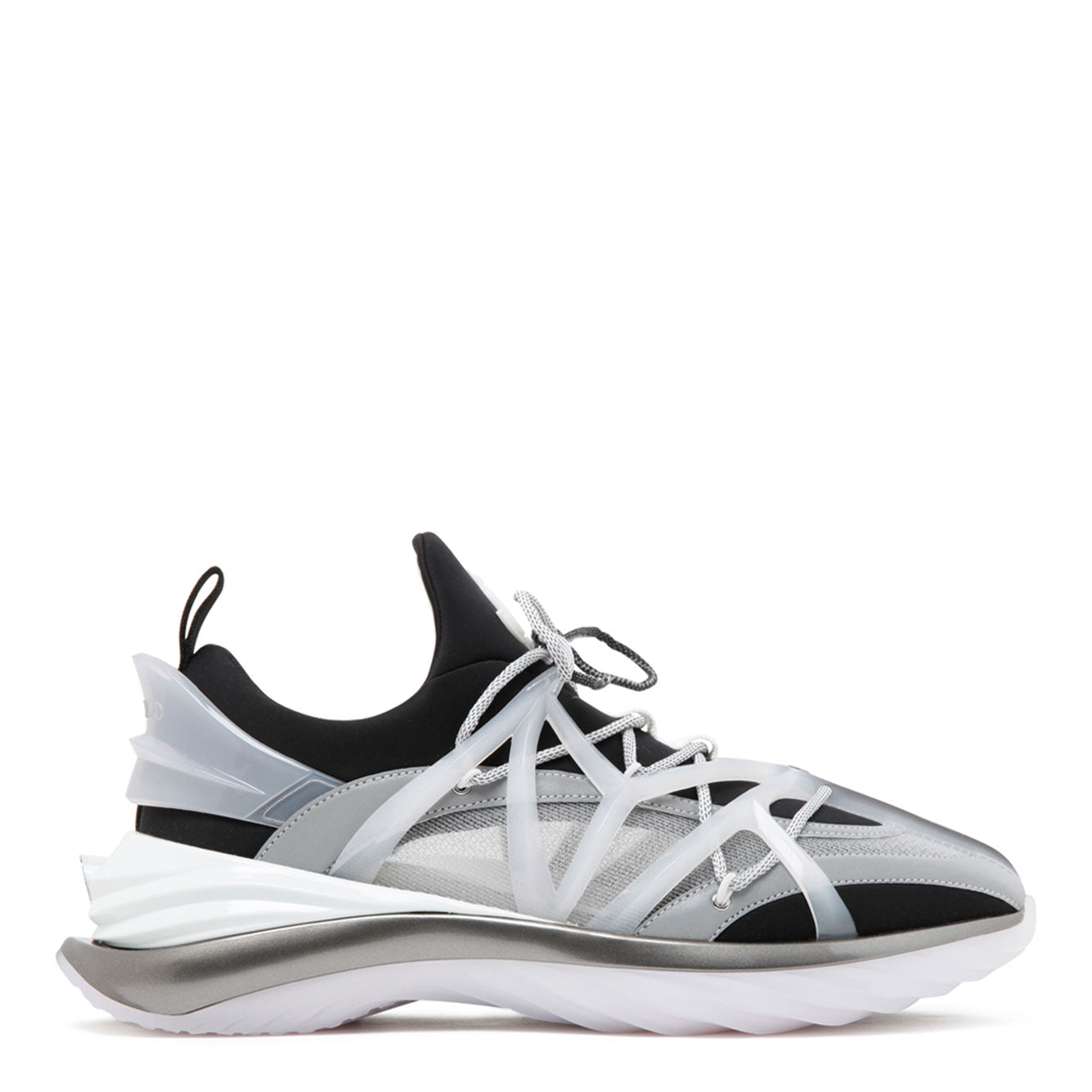JIMMY CHOO Premium Leather Sneaker for Men