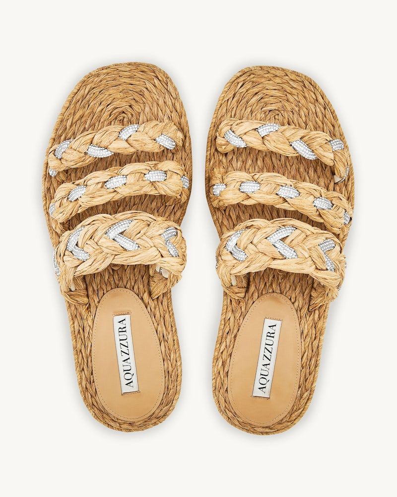 AQUAZZURA Espadrille Flat Sandals for Women