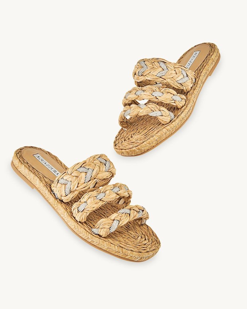 AQUAZZURA Espadrille Flat Sandals for Women