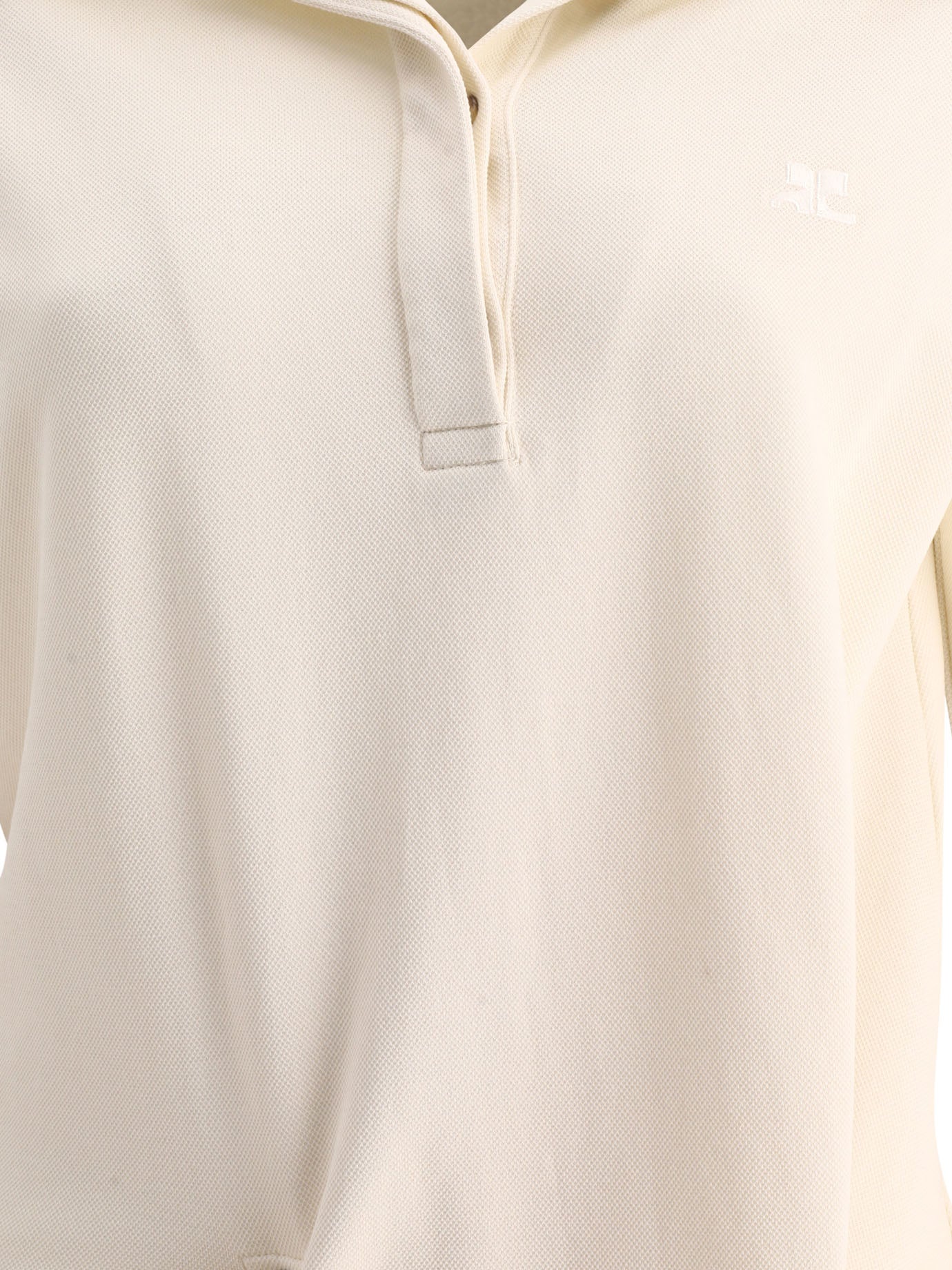 COURRÈGES Twist Polo Mini Dress