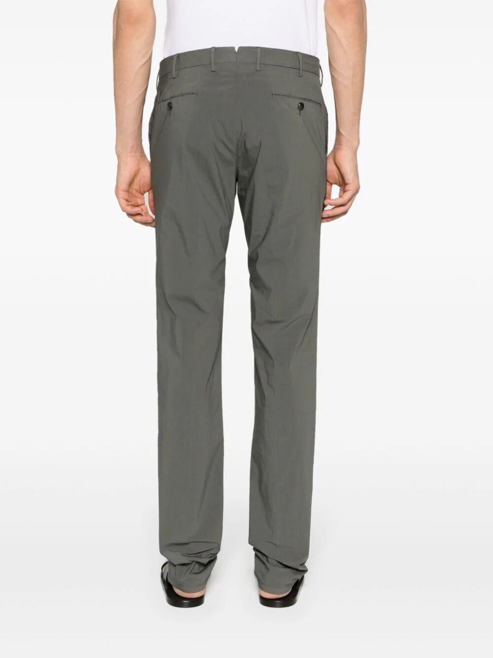 PT01 Slim Flat Front Stretch Light Poplin Pants