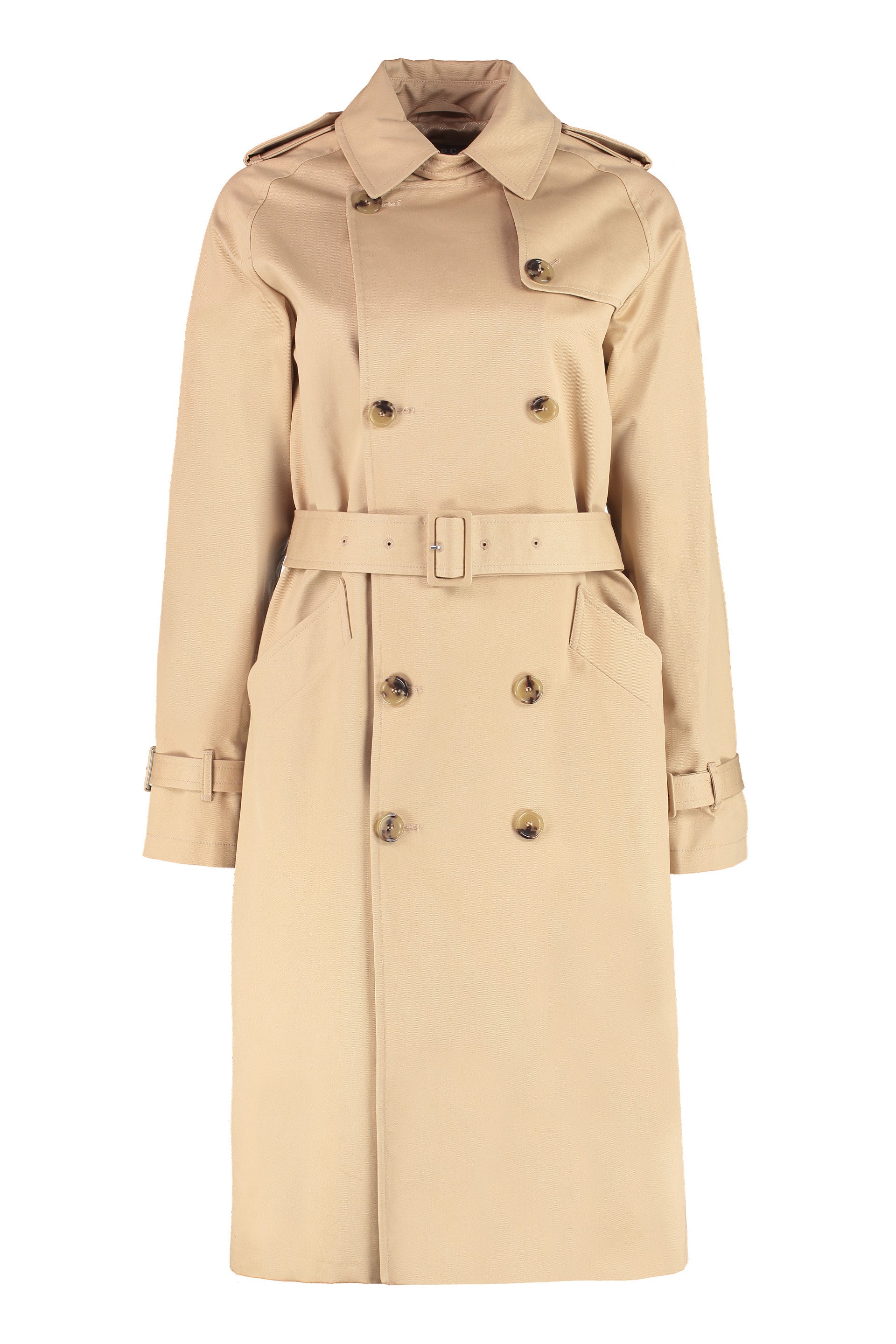 A.P.C. Double-Breasted Trench Jacket for Women