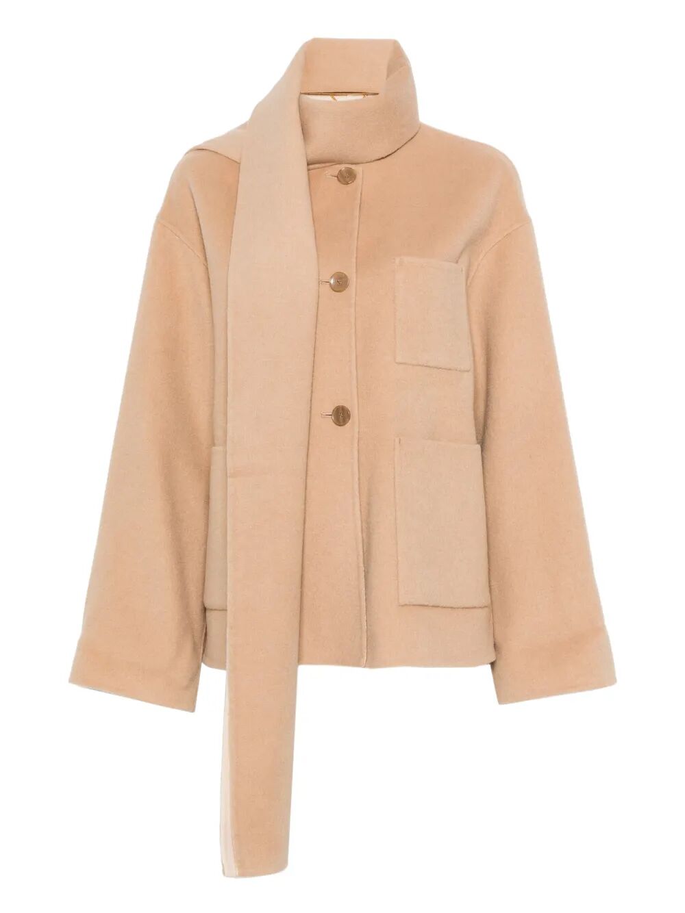 SEVENTY Double Bicolor Melange Wool Jacket for Women