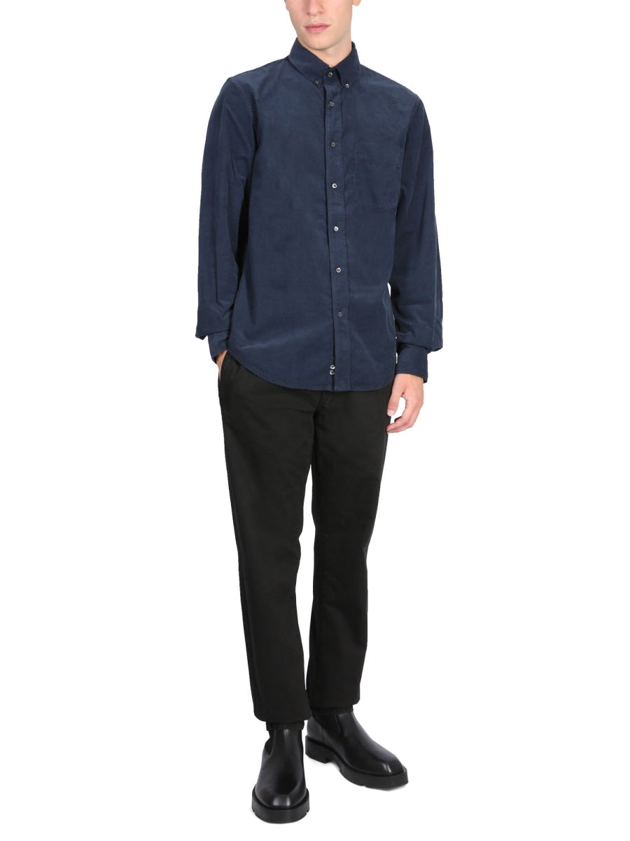 ASPESI Chino Pants with Zipper and Button Closure for Men