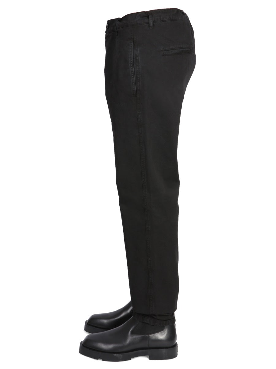ASPESI Chino Pants with Zipper and Button Closure for Men