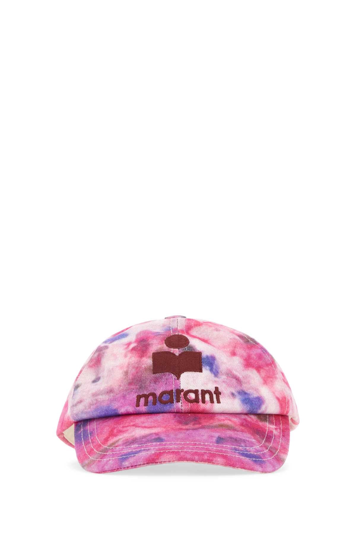 ISABEL MARANT Printed Cotton Baseball Cap