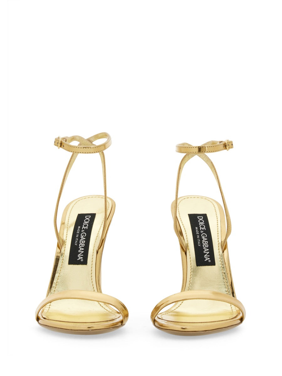 DOLCE & GABBANA Leather Sandals for Women