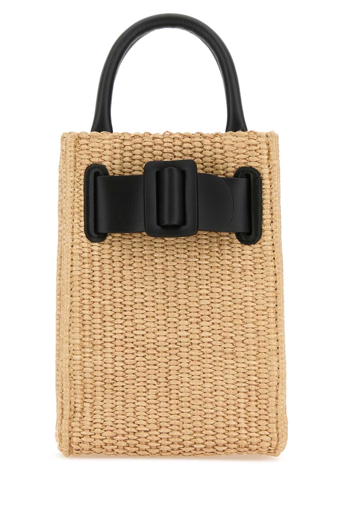 BOYY Mini Raffia Bobby Tourist Handbag