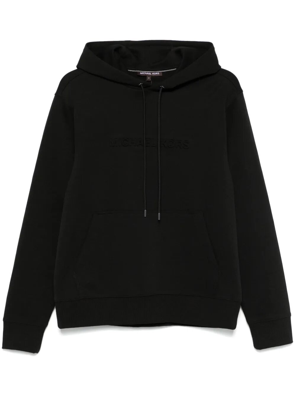 MICHAEL KORS Embossed Logo Hoodie for Men - FW25