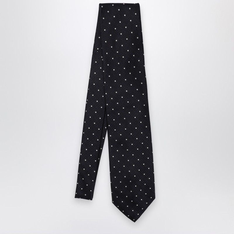 DESTIN Mini Polka Dot Silk Tie for Men - FW24 Collection