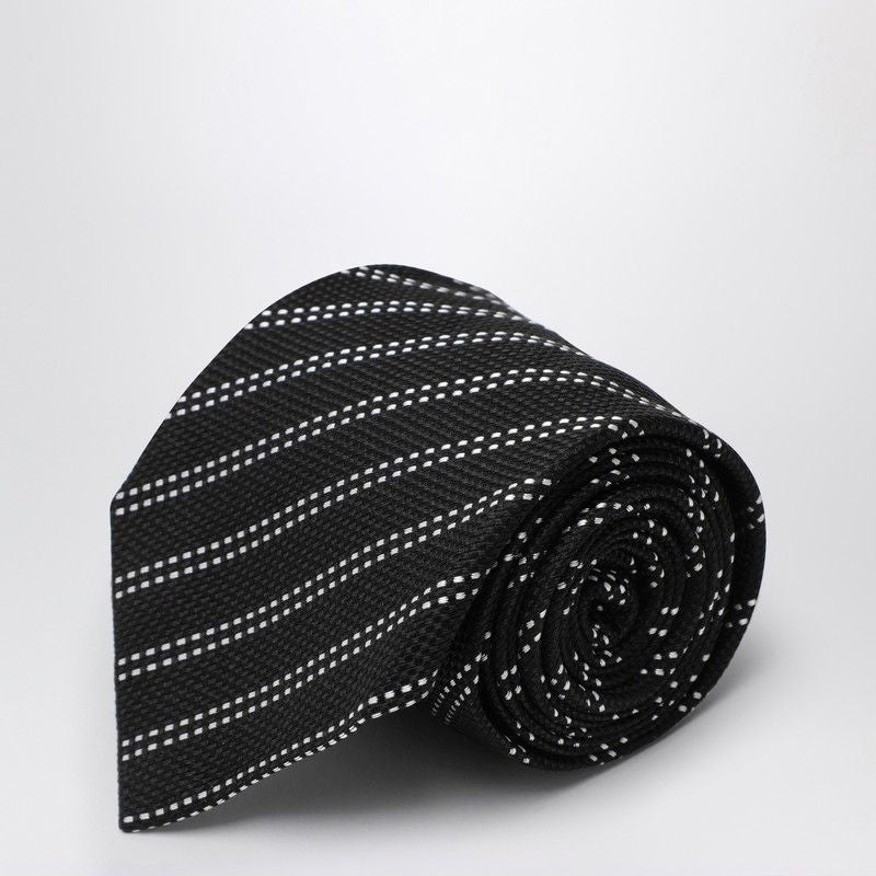 DESTIN Striped Silk Tie for Men