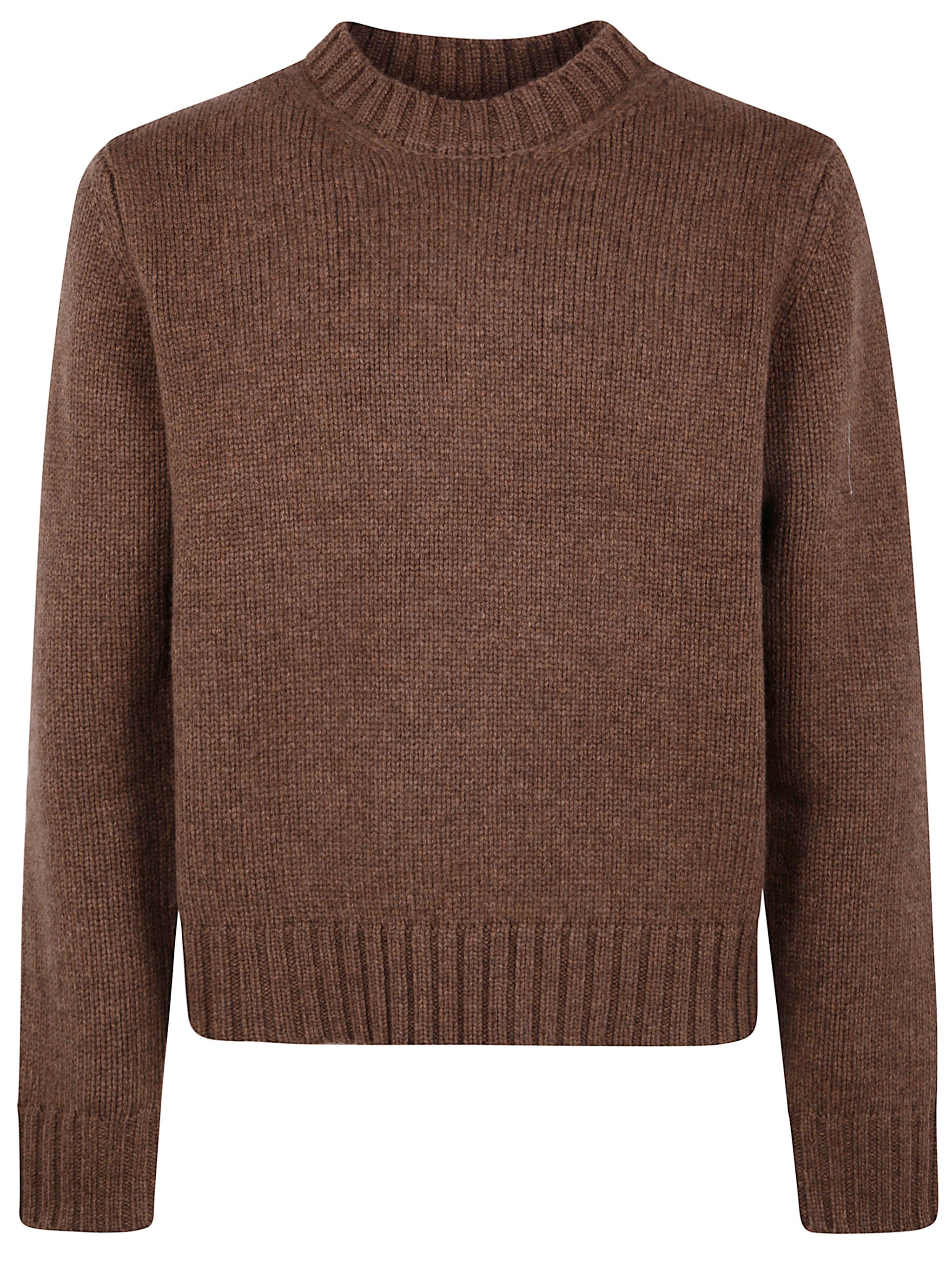 STUDIO NICHOLSON Neat Fit Crew Neck Sweater