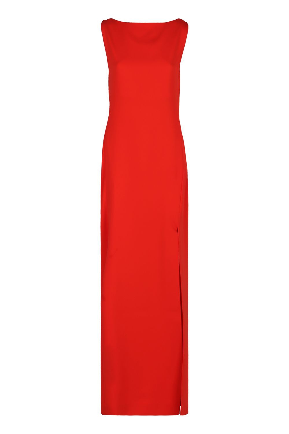 MAX MARA Creased Pleated Maxi Dress