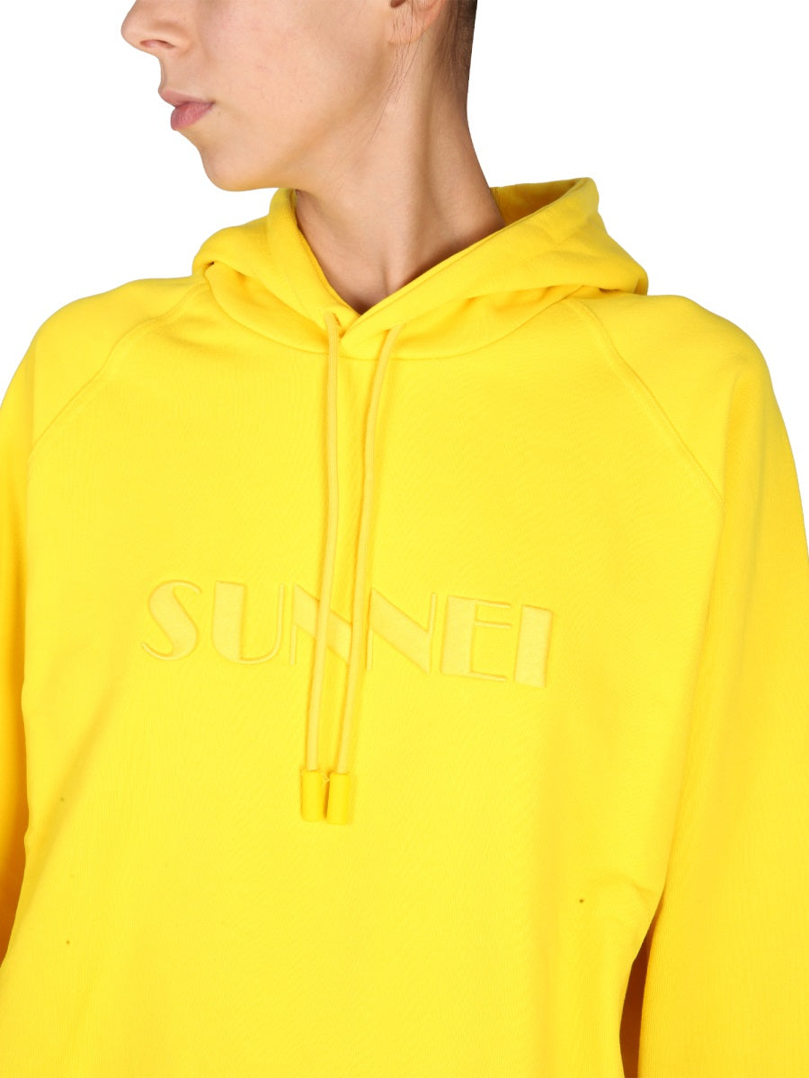 SUNNEI Unisex Cotton Sweatshirt with Drawstring Hood