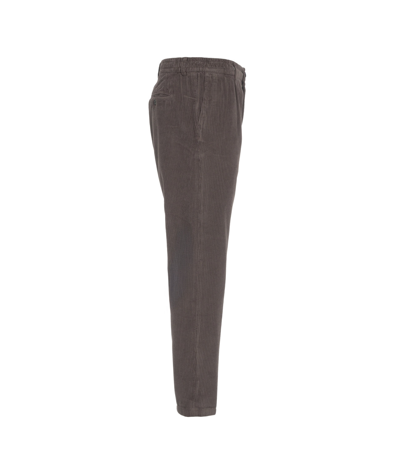 CRUNA Classic Pleated Corduroy Trousers for Men