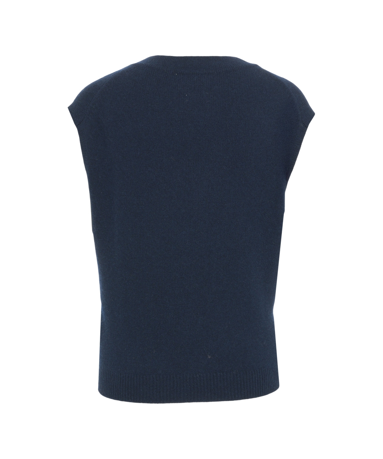 CRUSH Cashmere Gilet in Stylish V-Neck Design