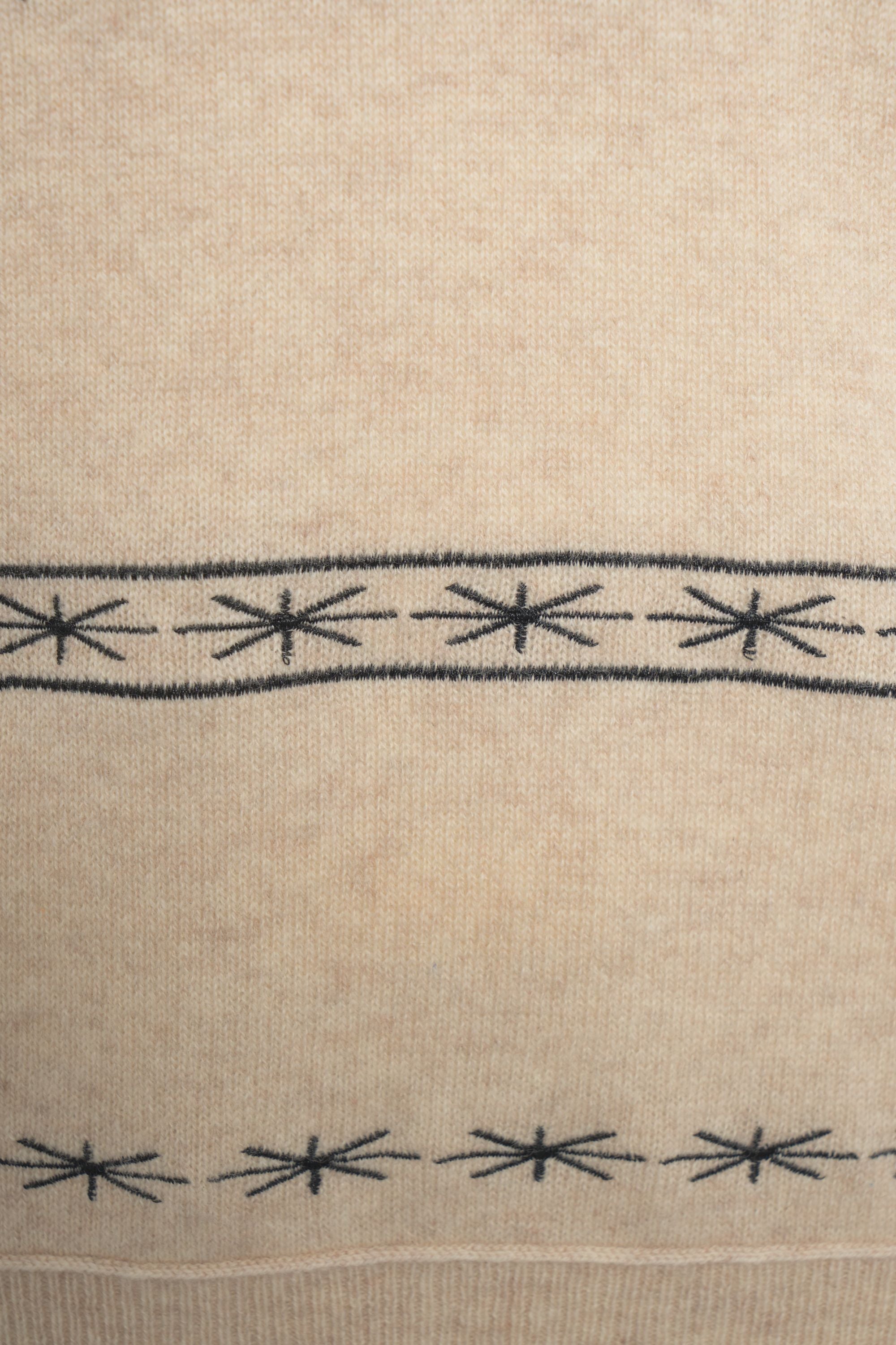 CRUSH Luxurious V-Neck Pullover Mini Sweater