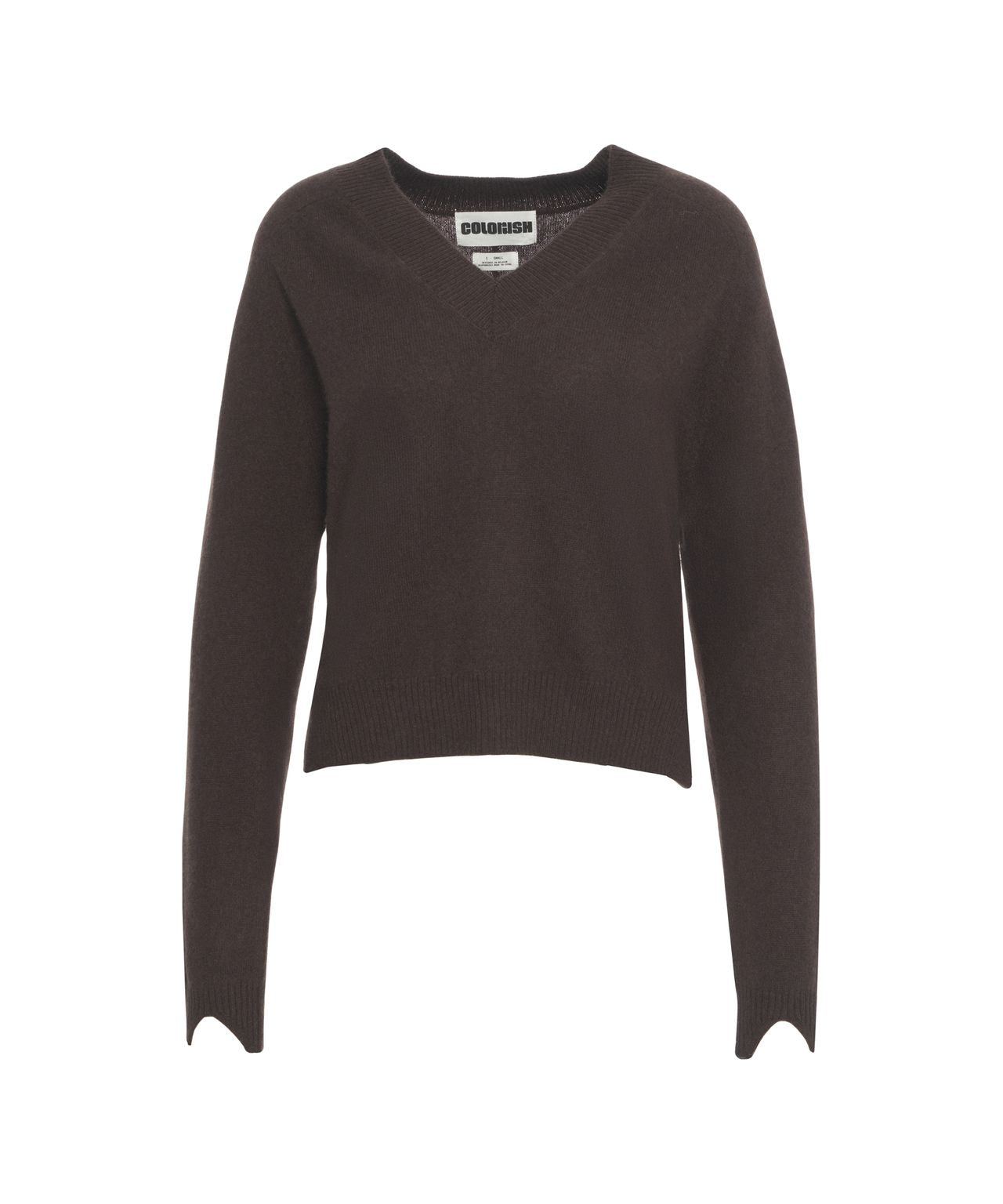 CRUSH Classic V-Neck Cashmere Pullover Sweater