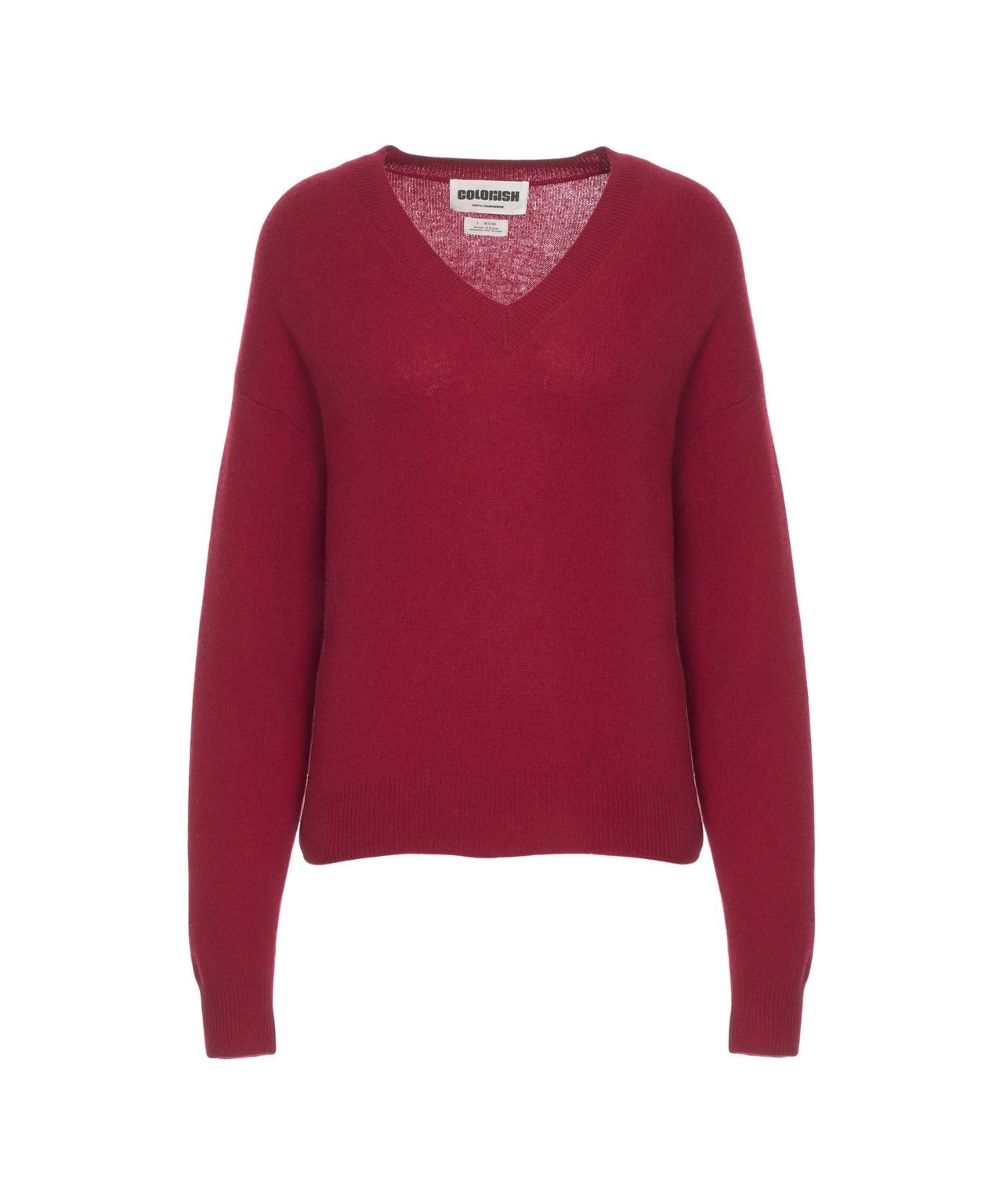 CRUSH V-Neck Cashmere Pullover - Women’s Fall Style